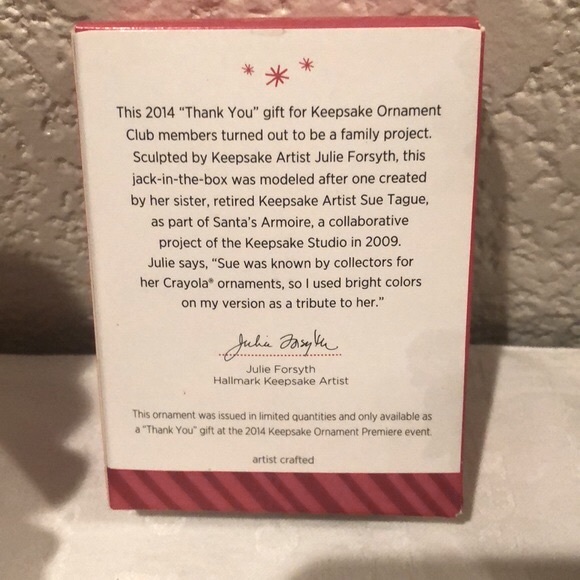 Hallmark Keepsake “A Springy Surprise” Club Member 2014 Ornament - Picture 5 of 6